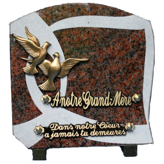 Plaque granit rose moderne