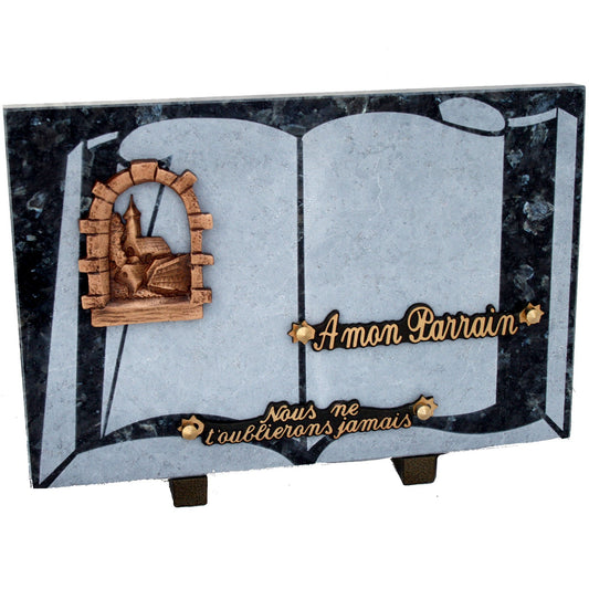 Livre funeraire granit village