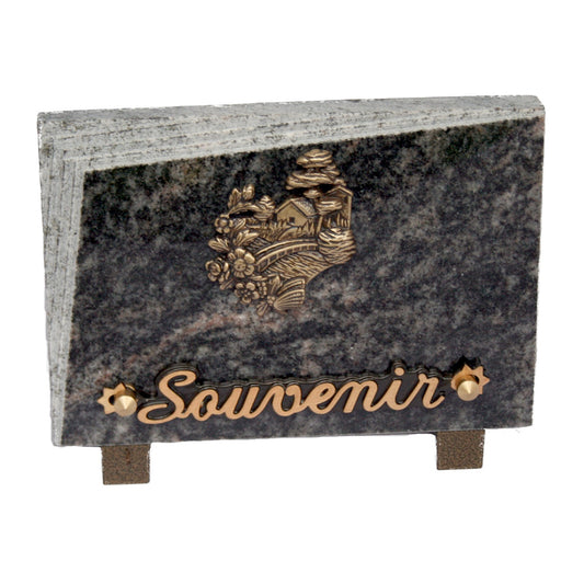 Plaque funéraire Nantes et France