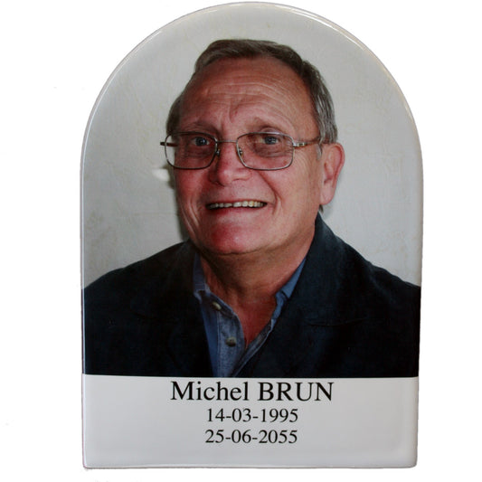 Coupole porcelaine photo couleur