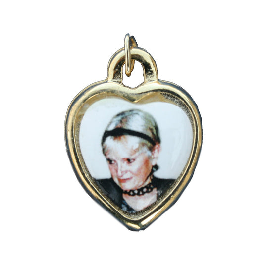 Pendentif photo coeur