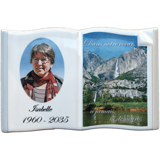 Livre porcelaine funeraire couleurs