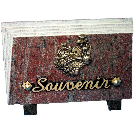 Plaque décès en granit
