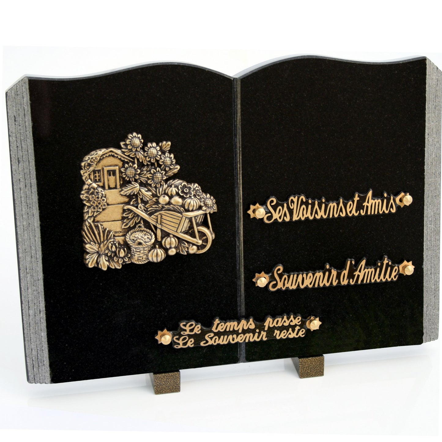 Livre funéraire foncé