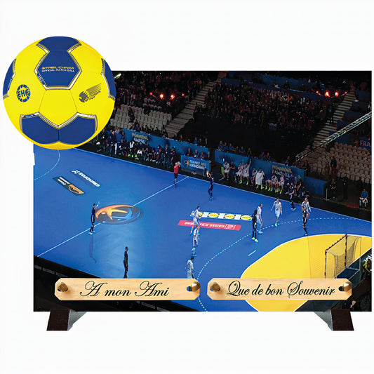 Plaque débordante Hand-ball