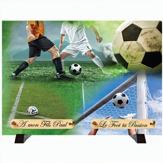 Plaque funéraire Ballon de Foot