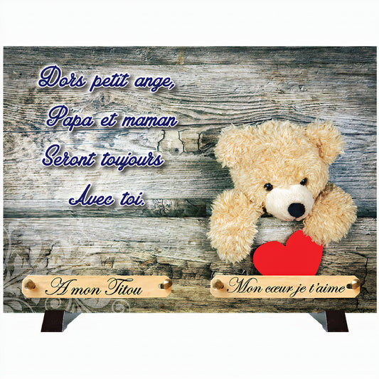 Plaque funéraire Enfant