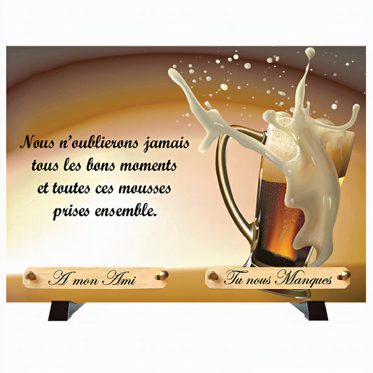 Plaque funéraire Epicurien