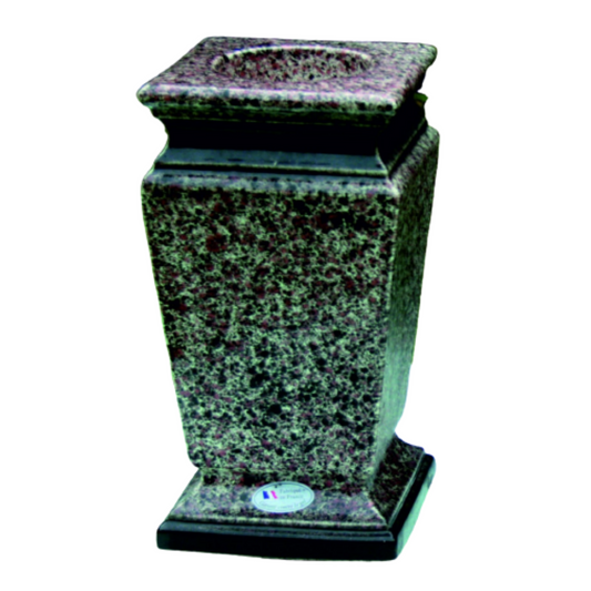 Vase porcelaine carré