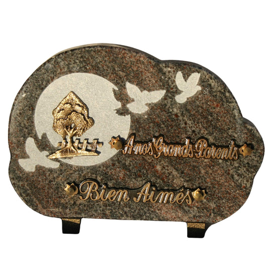 Plaque Clair de lune personnalisée