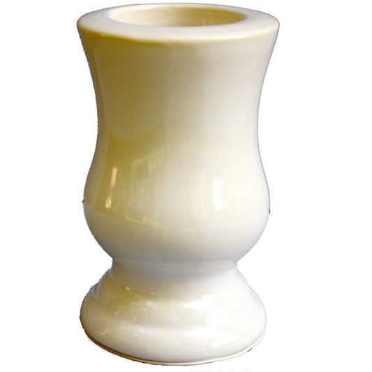 Vase funeraire blanc