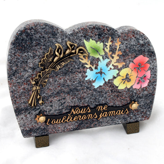 Plaque funeraire nuage
