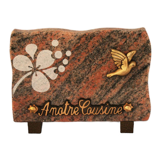 Plaque granit sablée