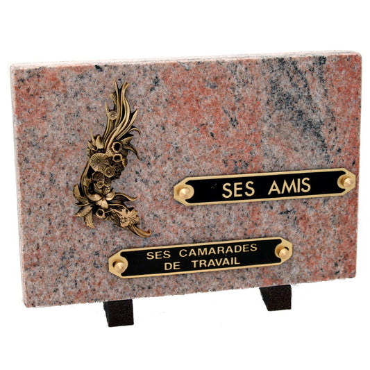Plaque granite