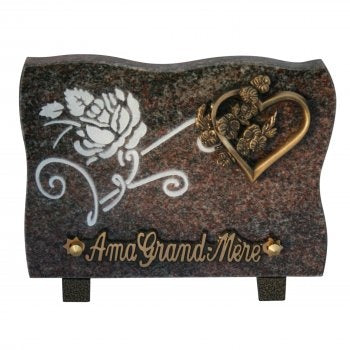 Plaque funéraire Le Havre