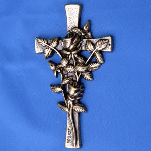 Bronze funéraire croix Toulouse